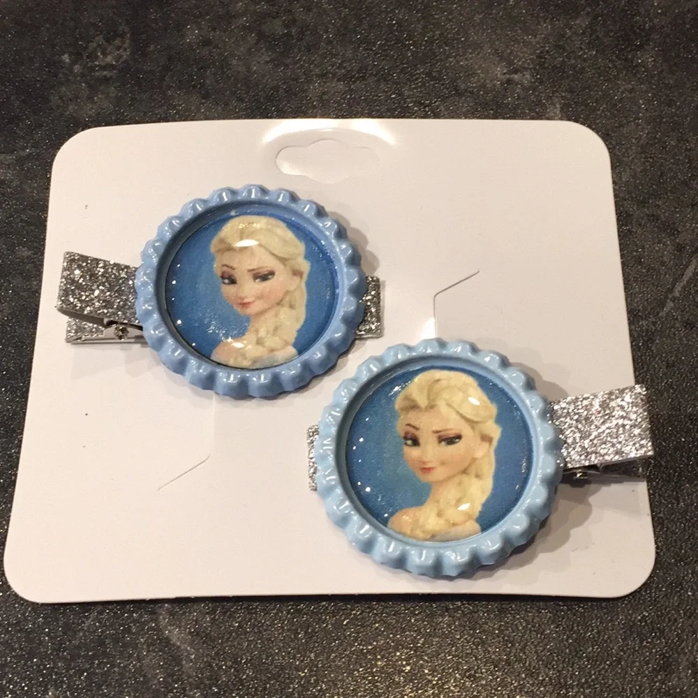 3 For $16 Elsa Hair Clips